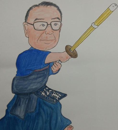 松浦市剣道協会イラスト