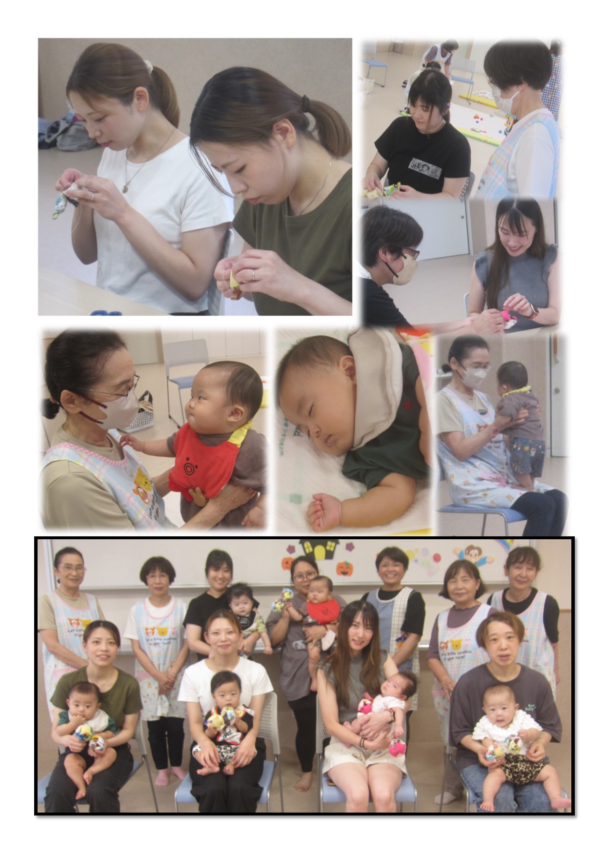 おもちゃ作りの会の様子