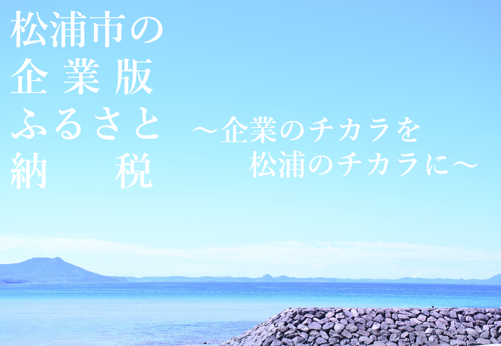 松浦市の企業版ふるさと納税