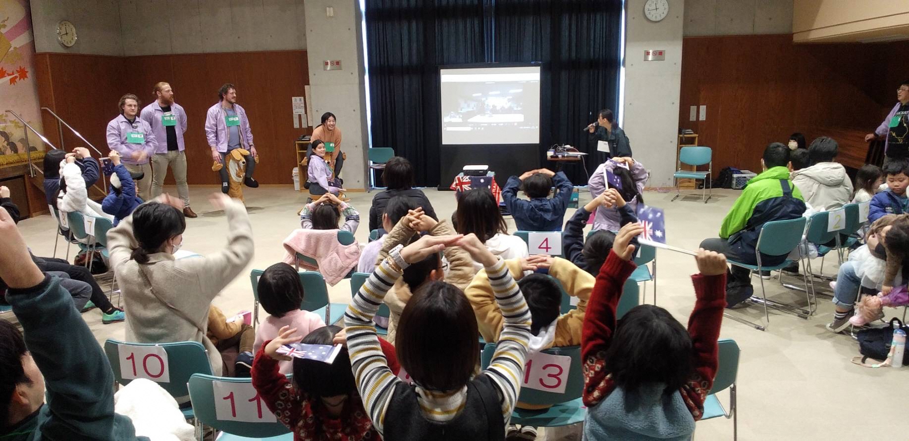 令和6年度マッカイ市とのオンライン交流の様子