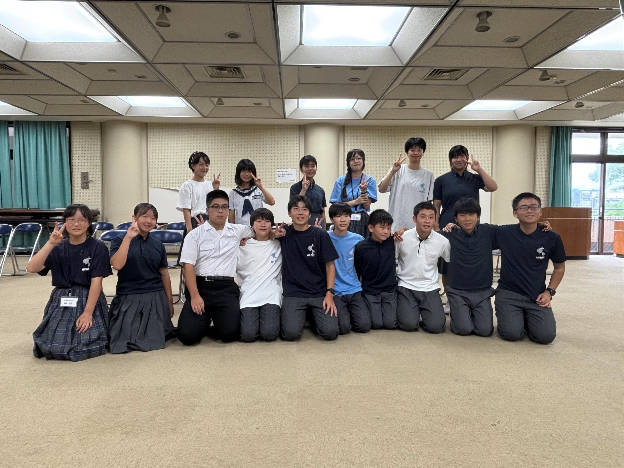 送別式の様子