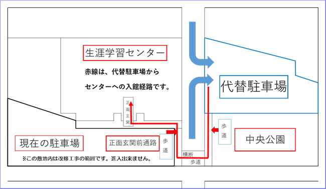きらきら21臨時駐車場