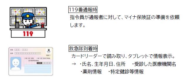 マイナ救急方法