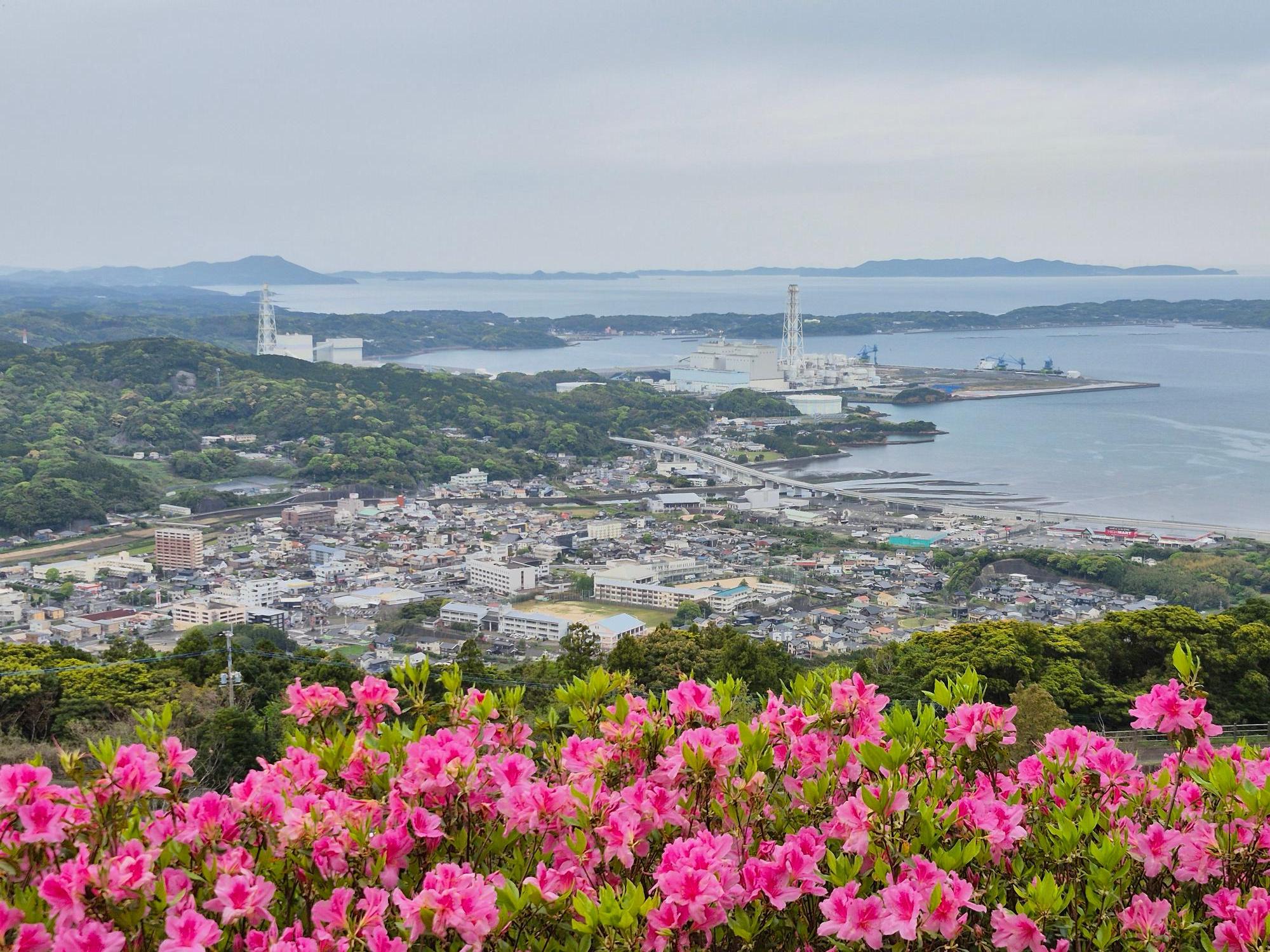 不老山公園遠望（徐福を想う）