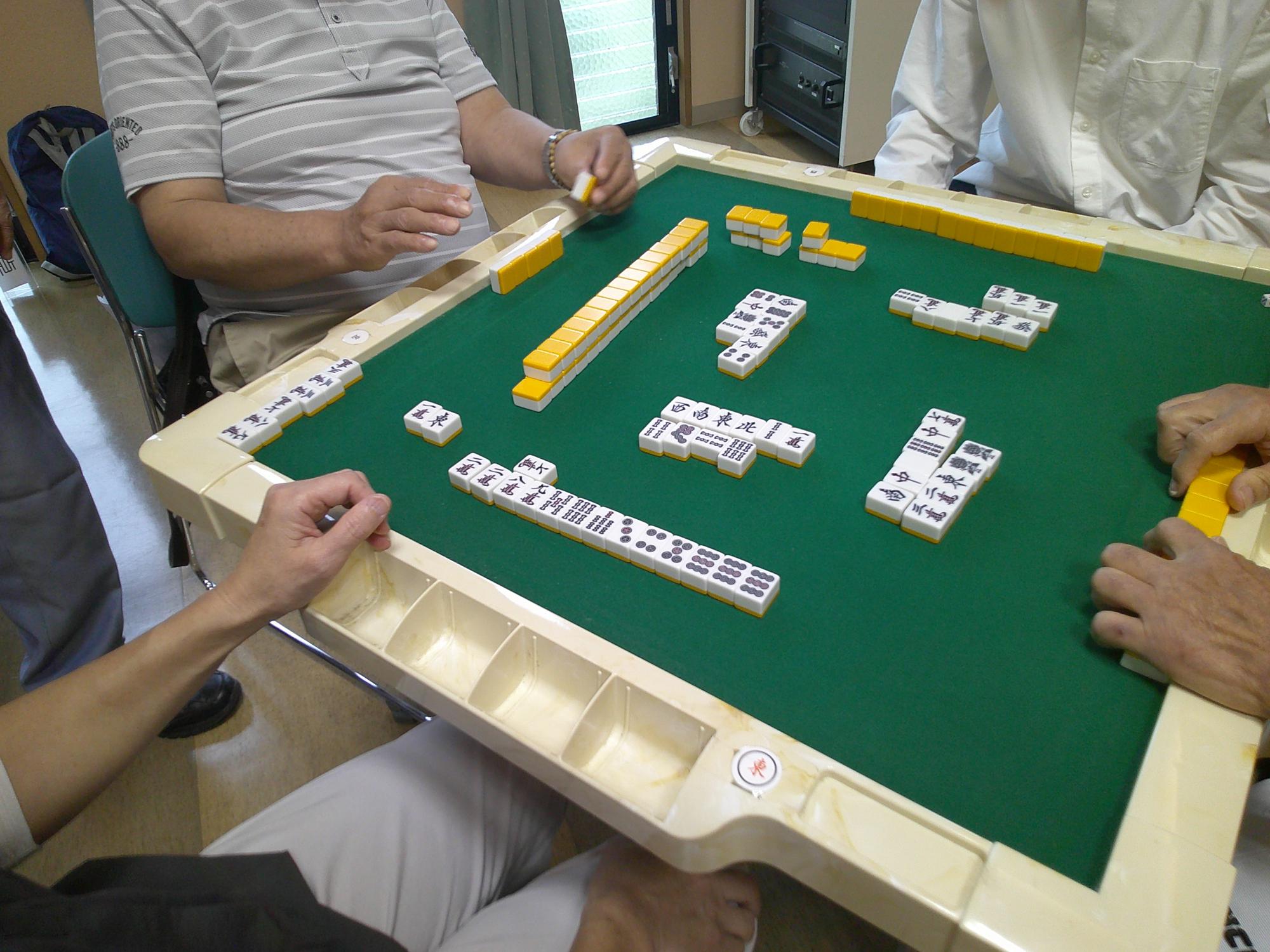 集いの場健康マージャン