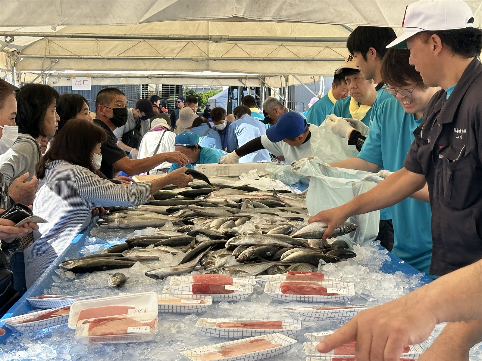 鮮魚販売