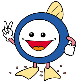 下水道のマスコットキャラクター　スイスイ