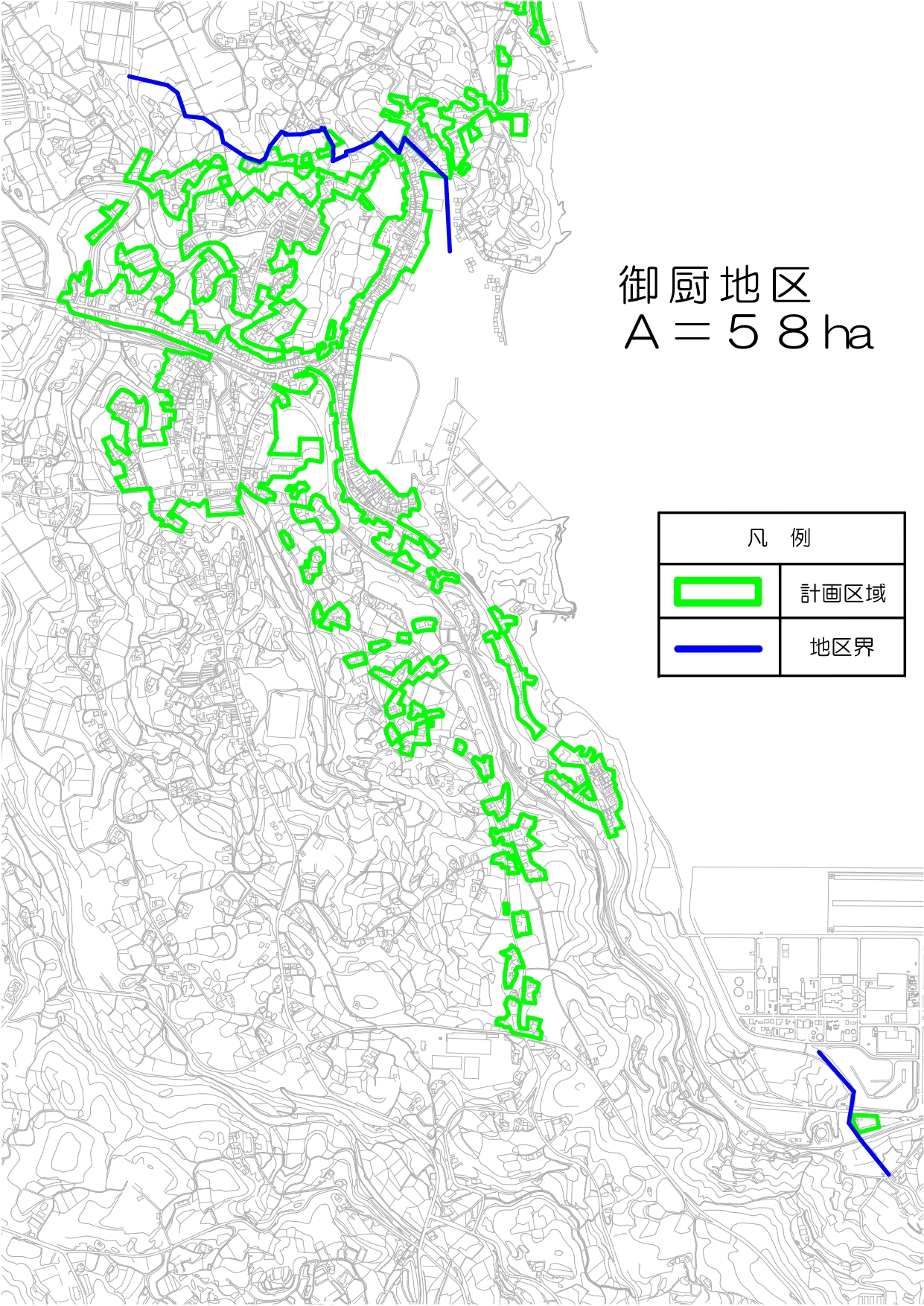 全体計画図（御厨町）